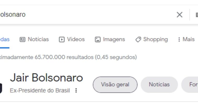 antes-da-posse,-google-atualiza-cargo-de-bolsonaro-para-ex-presidente