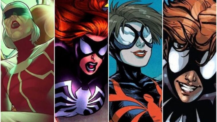 madame-teia-|-quem-sao-as-4-heroinas-ligadas-ao-homem-aranha-nas-hqs?