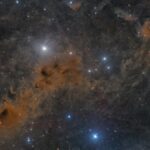 destaque-da-nasa:-nuvem-molecular-e-estrelas-sao-foto-astronomica-do-dia