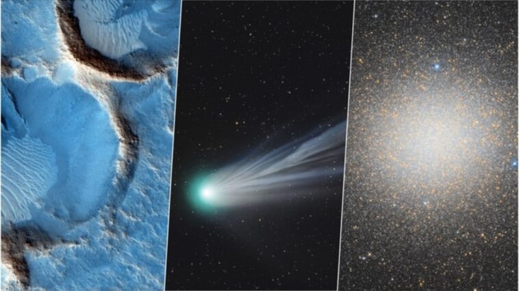 destaques-da-nasa:-marte,-cometa-e+-nas-fotos-astronomicas-da-semana