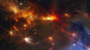 destaque-da-nasa:-jatos-de-estrelas-bebes-sao-a-foto-astronomica-do-dia