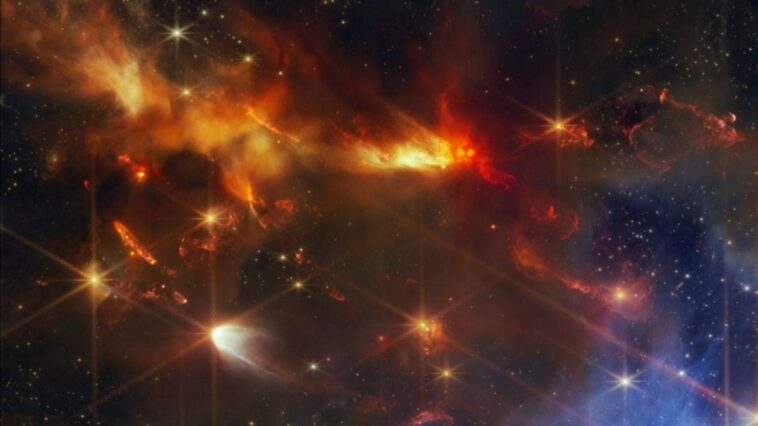 destaque-da-nasa:-jatos-de-estrelas-bebes-sao-a-foto-astronomica-do-dia