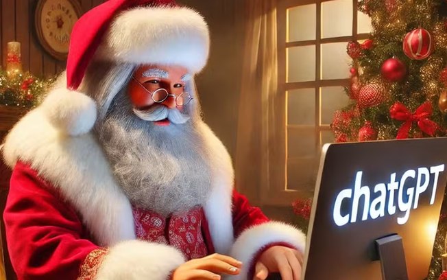 chatgpt-cria-papai-noel-com-ia-para-conversar-por-video-com-criancas;-saiba-como-usar