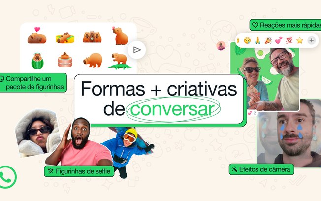 whatsapp-lanca-figurinhas-de-selfie,-efeitos-novos-e-mais;-veja