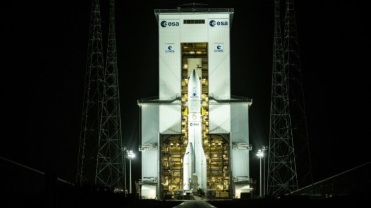 lancamento-do-foguete-ariane-6-e-reprogramado-para-quinta-feira