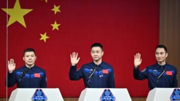 china-envia-nova-equipe-de-astronautas-a-sua-estacao-espacial