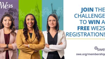 join-the-#oneswe challenge to-win-a-we25-registration!