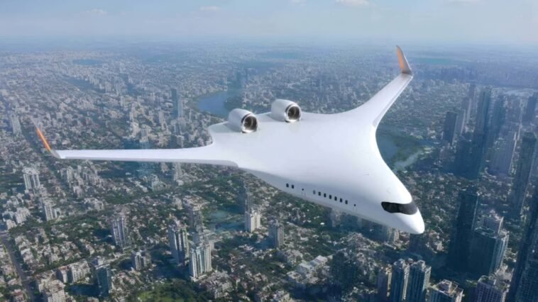 conheca-o-aviao-arraia,-nova-aeronave-sem-janelas-e-economica
